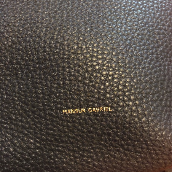 Mansur Gavriel Tumbled Leather Backpack - Picture 4 of 5